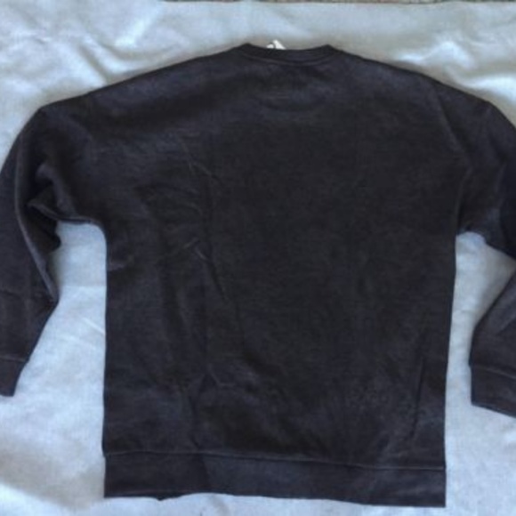 Men's Printed Oversize zip pockets Sweatshirt Dark - Picture 5 of 5